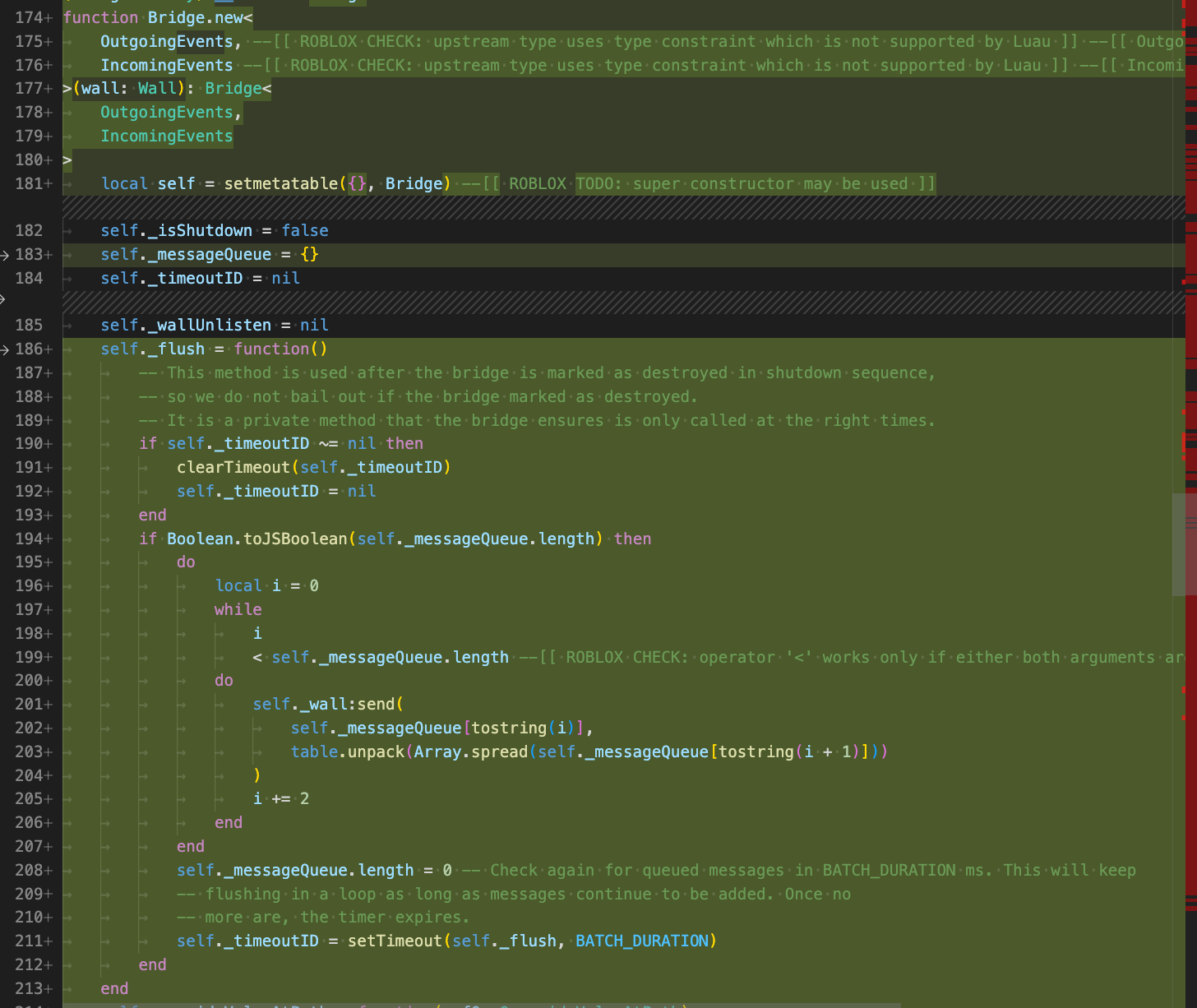 Class arrow function new conversion